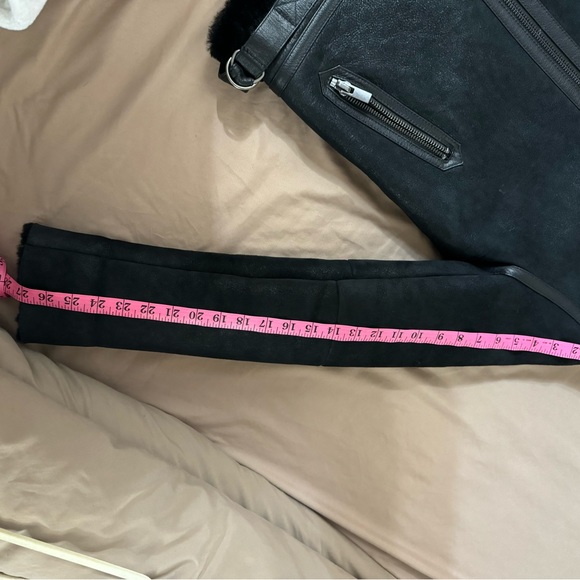 Blk dnm shearling - Picture 5 of 10